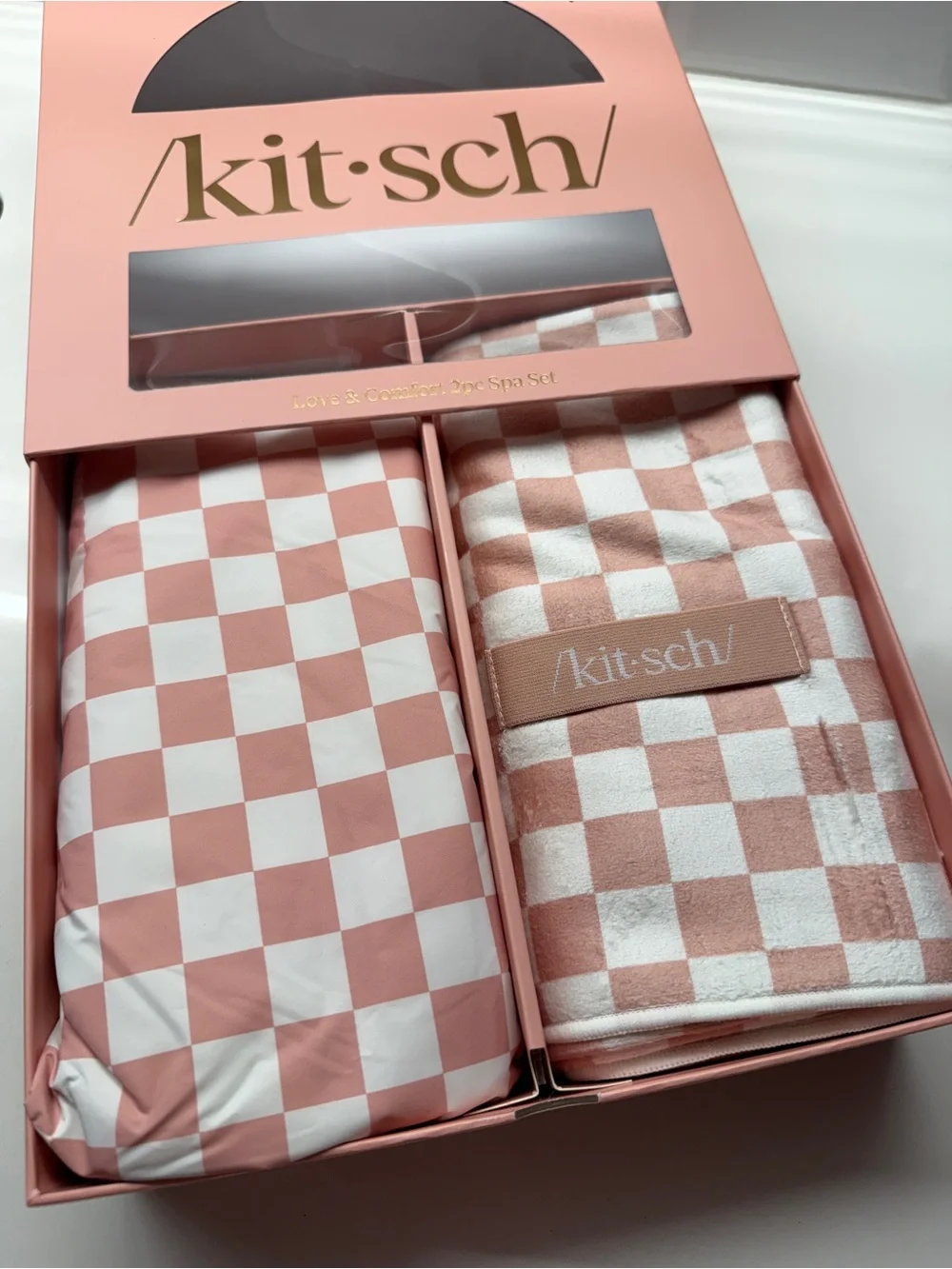 Kitsch Love & Comfort 2pc Spa Set